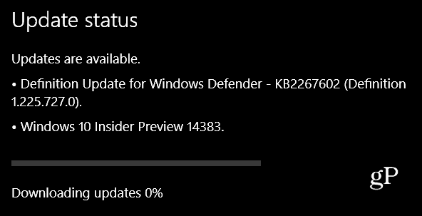 Windows 10 Preview Build 14383 Издаден за PC и Mobile