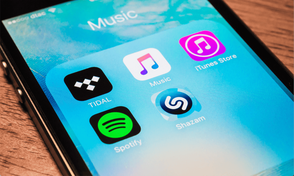 как да използвате shazam с класическа музика на Apple