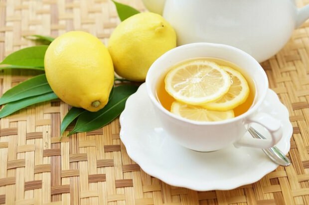 Диета с лимонов чай