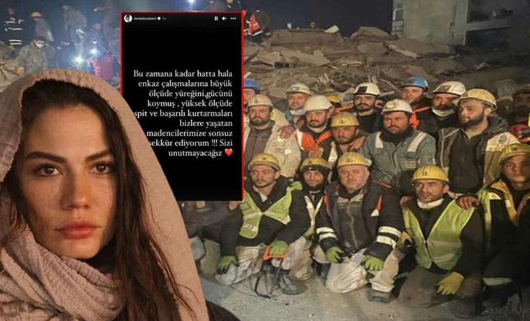 Демет Йоздемир благодари на работниците в мината, които са работили за земетресението! 
