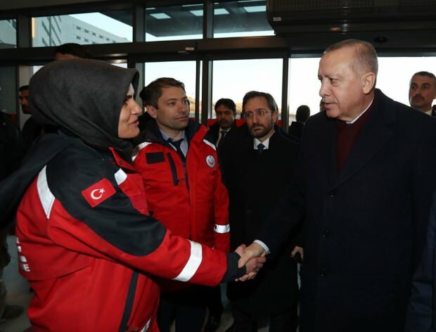 Президентът Ердоган поздрави Емине Кущепе