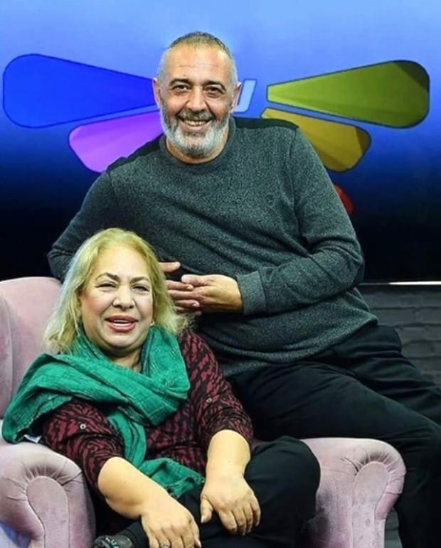 Дилбер Ай и съпругата му Ибрахим Каракаш