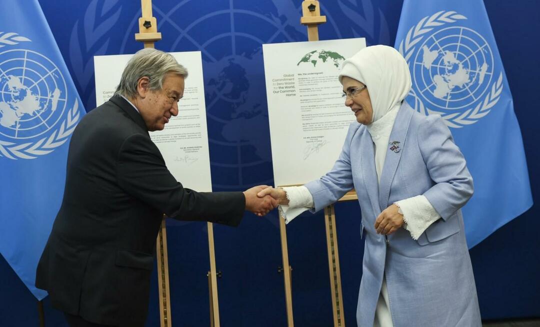 В ООН беше подписана декларация за добра воля за проекта на Емине Ердоган, който дава пример на света!