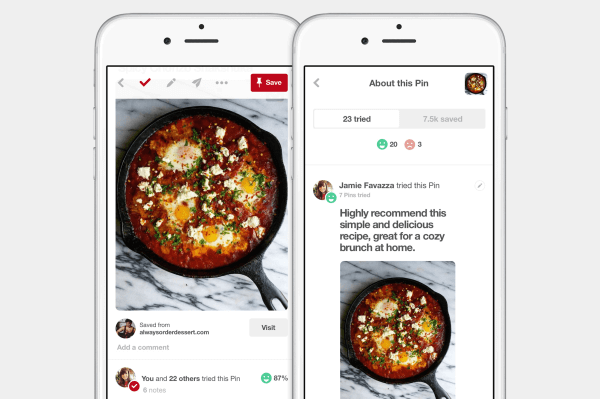Pinterest обяви нов начин за откриване на изпитани идеи на своя сайт.