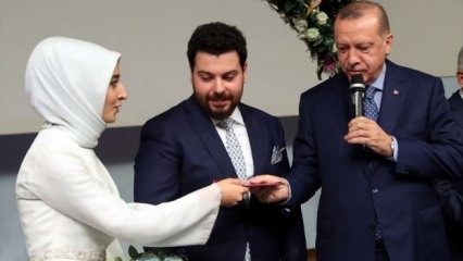 Президентът Ердоган беше свидетел на дъщерята на Сефер Туран