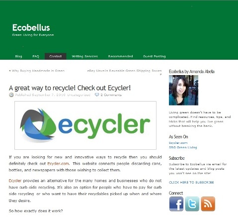 блог на ecobellus
