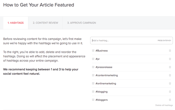 MissingLettr автоматично създава кампания в Twitter за всяка нова публикация в блога, която публикувате.
