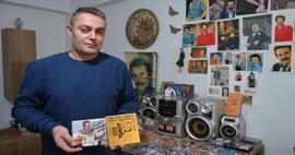 Орхан Генчебай превърна къщата си в музей с любовта си! На дневен ред бяха постери и албуми