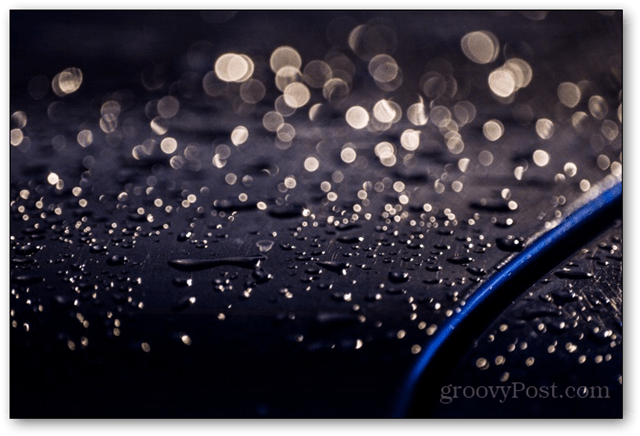 дъждовна капка вода боке отблизо близък зум обектив фокус експозиция фото боке замъглено фоново фотография ефект