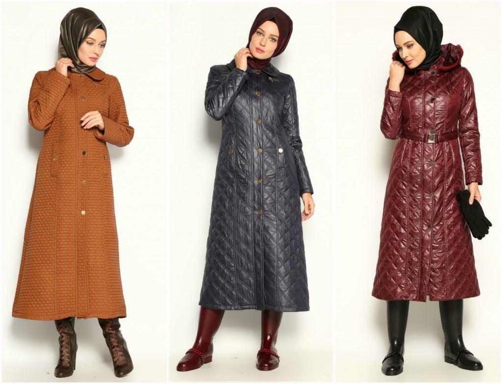 2023 модели палта с хиджаб