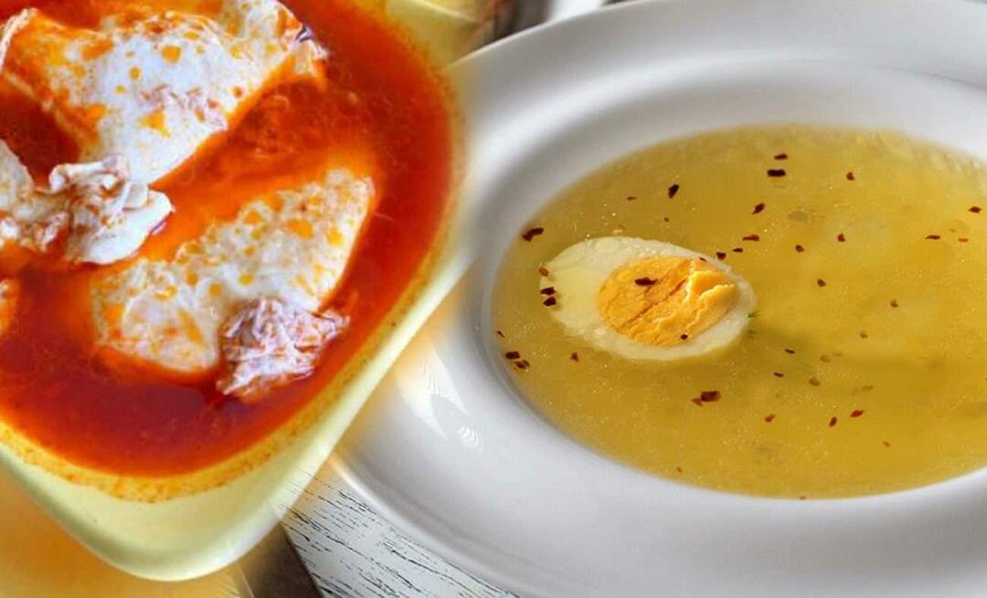 Как се прави яйчена супа? Известната рецепта за яйчена супа на Силиври!