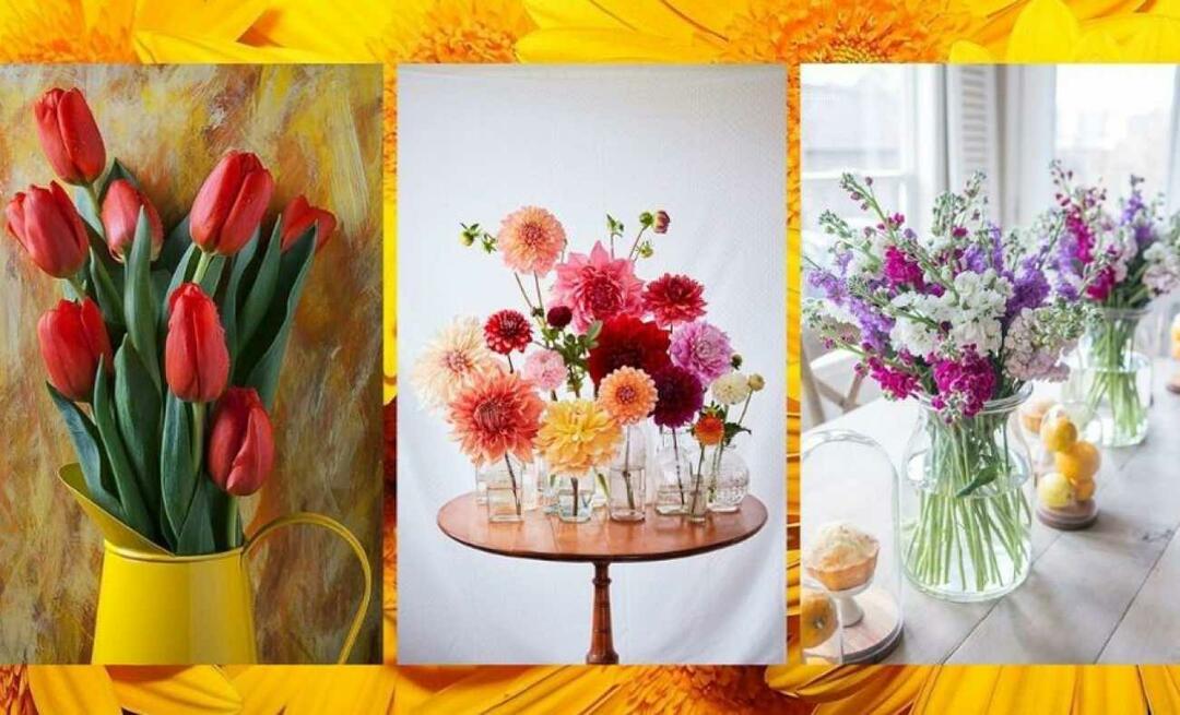 Как трябва да се използват цветята в декорацията на дома? Как да си направим декорация от цветя?