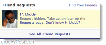 facebook скрита молба за приятел