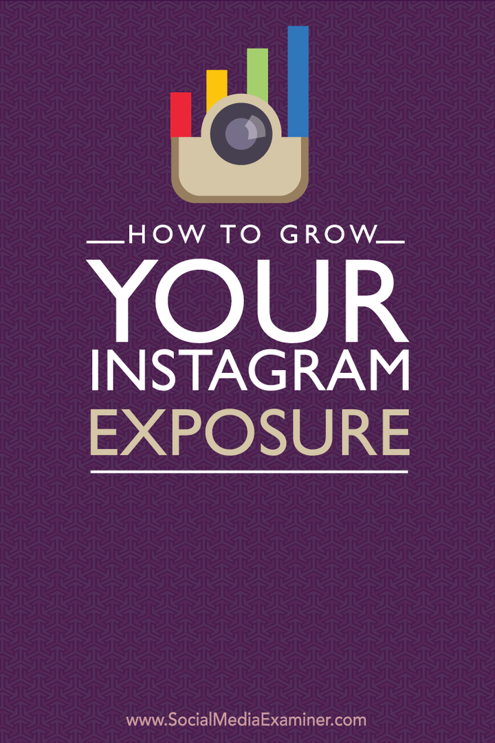 как да се увеличи експозицията на Instagram