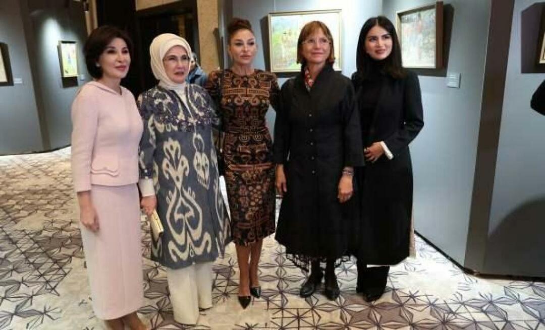 Посещението на Емине Ердоган в Самарканд! Посетих изложбата Цветовете на Узбекистан