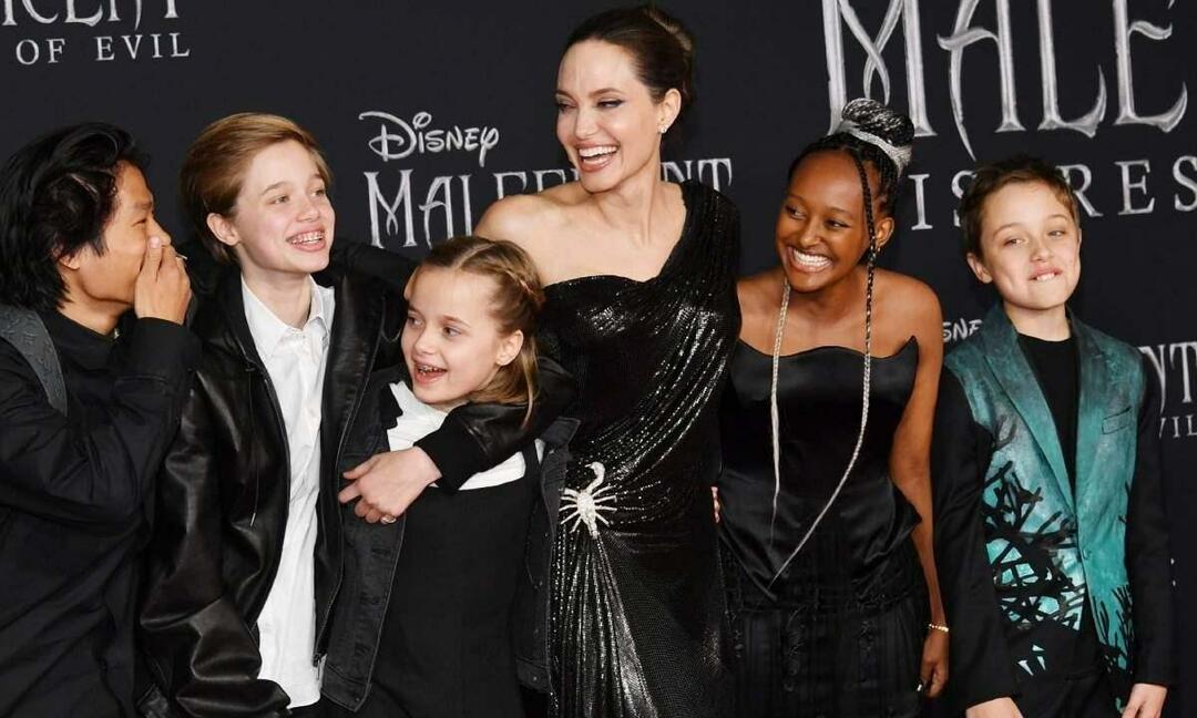 Анджелина Джоли и нейните деца