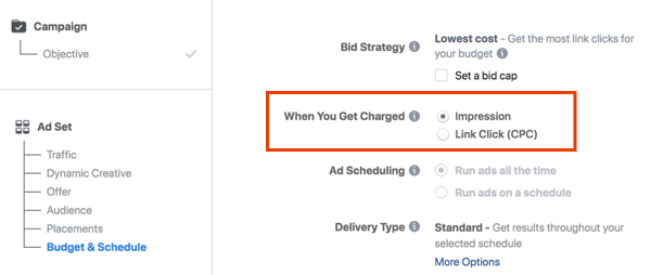 Обърнете внимание кога ще бъдете таксувани за вашите реклами във Facebook.