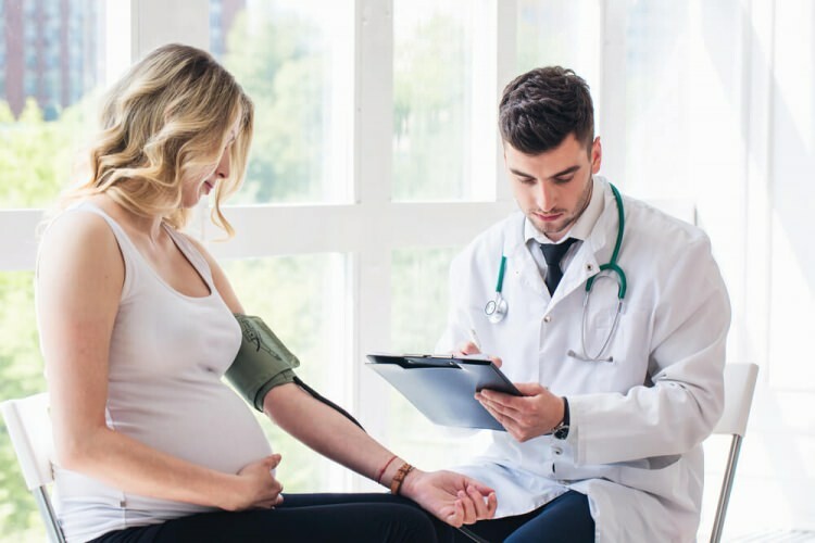 Стойности на кръвното налягане по време на бременност