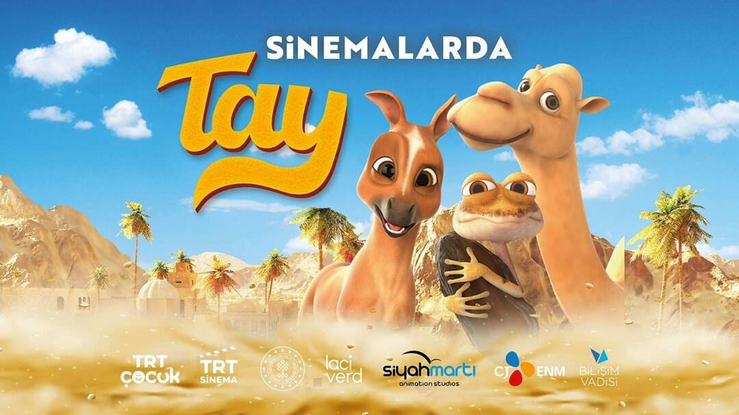 Копродукцията на TRT "TAY" ще бъде първият турски анимационен филм, който ще бъде пуснат в Близкия изток