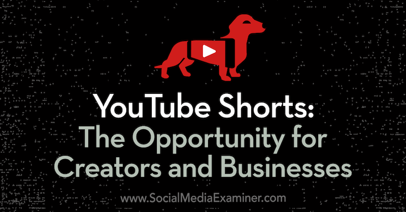YouTube Shorts: Възможността за създатели и фирми, включващи прозрения от Derral Eves в подкаста за социални медии.