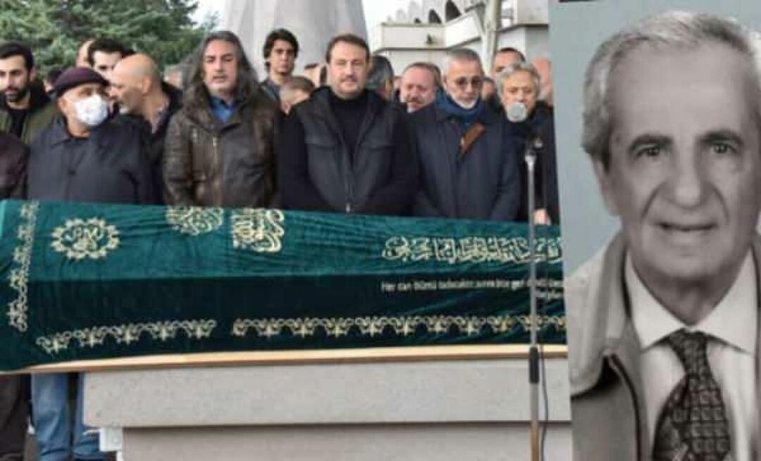Болезненият ден на Ерджан Саачи! Известният певец се сбогува с баща си Хикмет Саатчи в последния му път