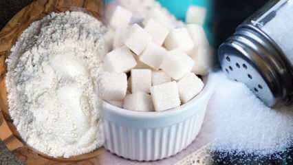 3 метод за отслабване, като стоите далеч от белите! Как да оставим захар и сол?