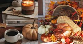 Как трябва да се използват аксесоарите в есенната декорация на дома?