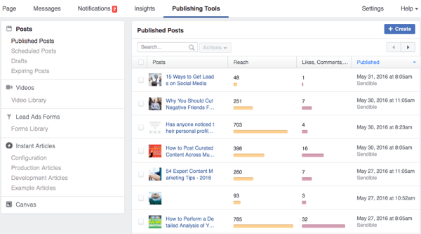 публикации за инструменти за публикуване във facebook