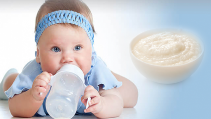 Лесна рецепта за оризово брашно за бебета! Как да направите бебешки пудинг в периода на допълваща храна?