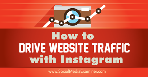 стимулирайте трафика на уебсайта с instagram