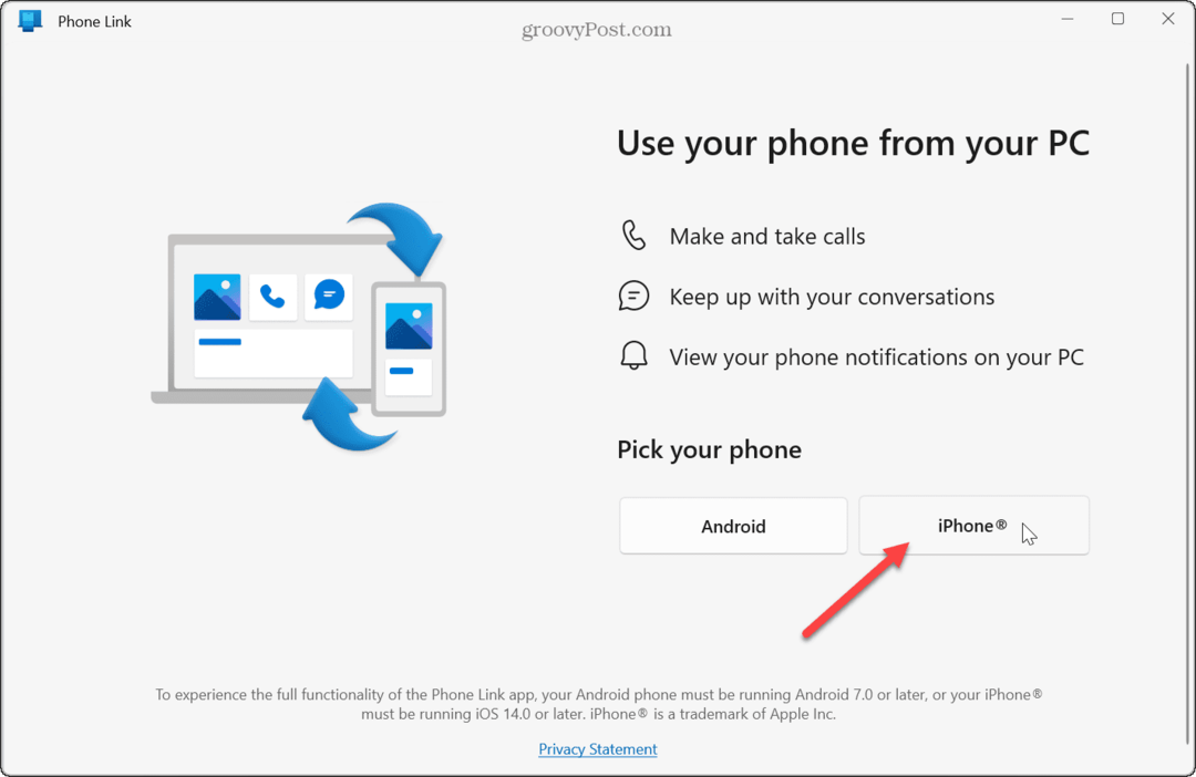 Как да свържете своя iPhone към Windows 11