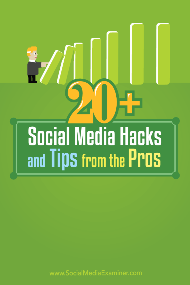 20+ хакове и съвети от социалните медии от професионалистите: Проверка на социалните медии