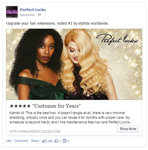 перфектна брава facebook реклама с потребителски преглед