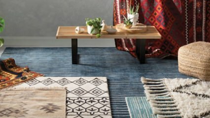 Различни предложения за използване на килим в декорацията