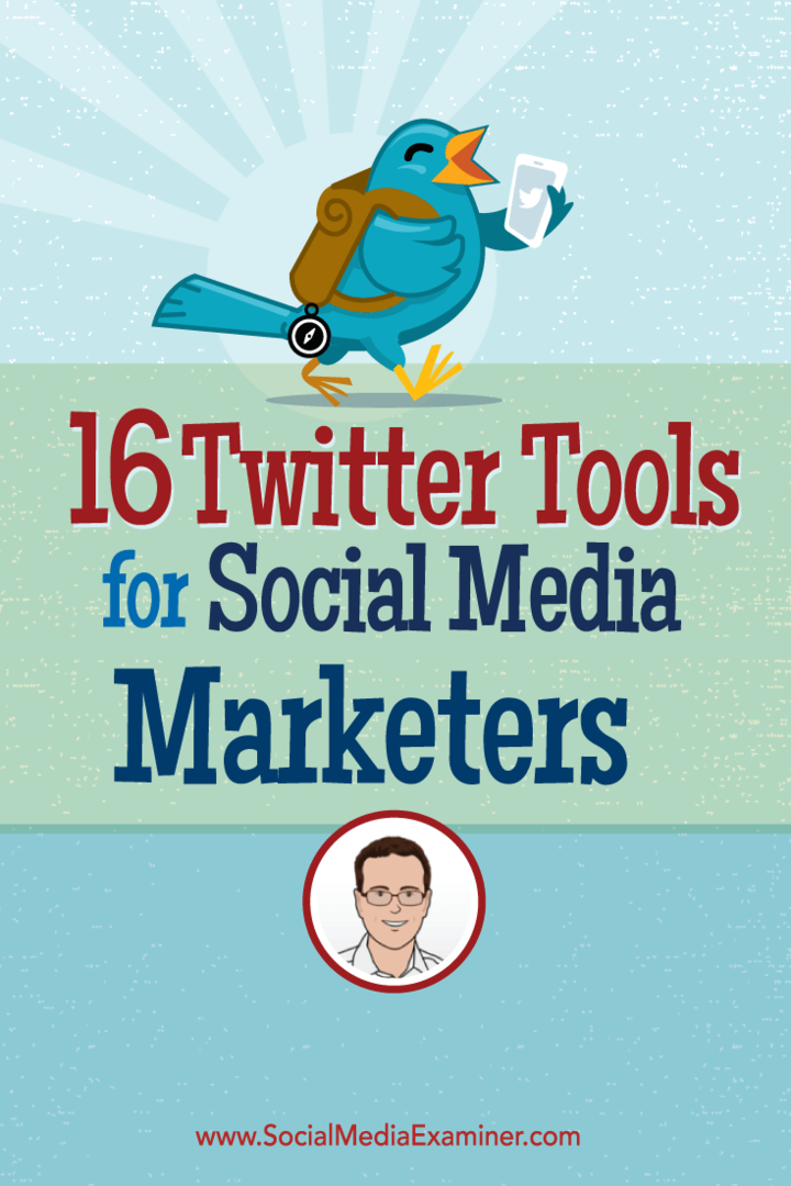16 Инструменти на Twitter за маркетинг на социални медии: Проверка на социалните медии