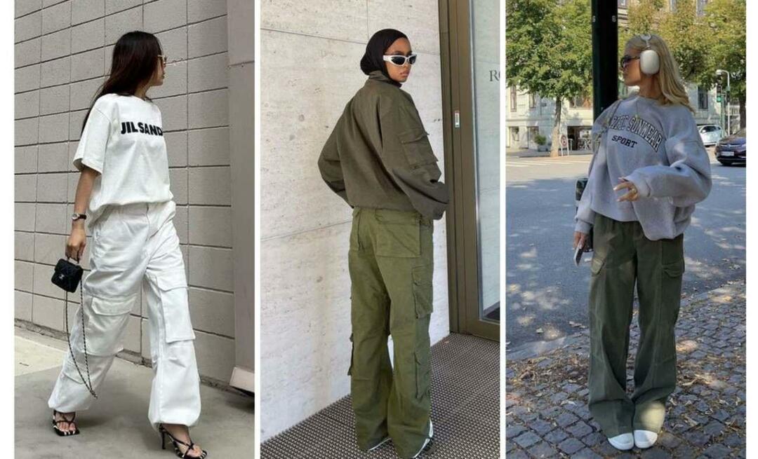 Как да комбинирате карго панталони? Карго модели панталони, които ще оставят своя отпечатък през есента на 2023г
