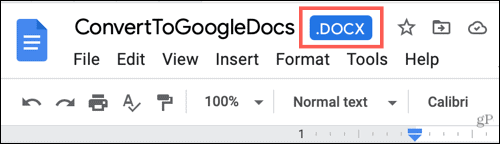 Word файл в Google Документи