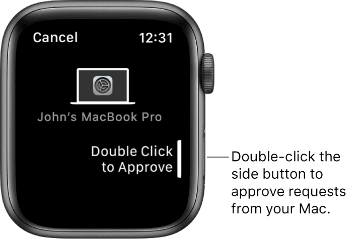 Apple Watch одобрява заявка на Mac