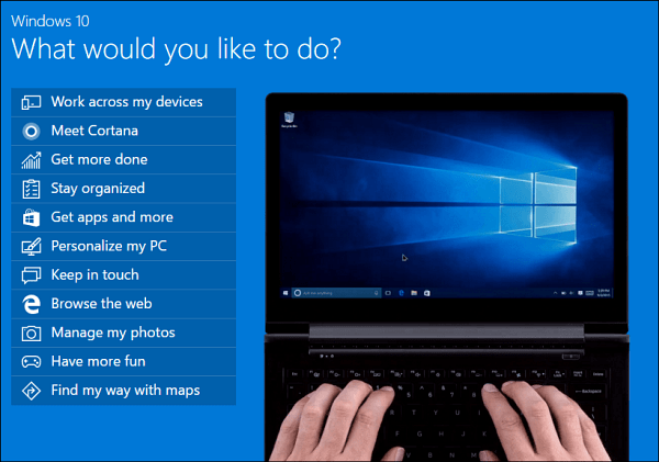 Демо теми на Windows 10