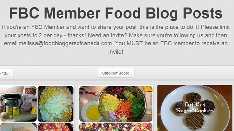 хранителни блогъри от борда на Канада