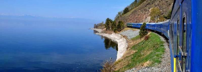 Кадри от маршрута на Транссибирския експрес