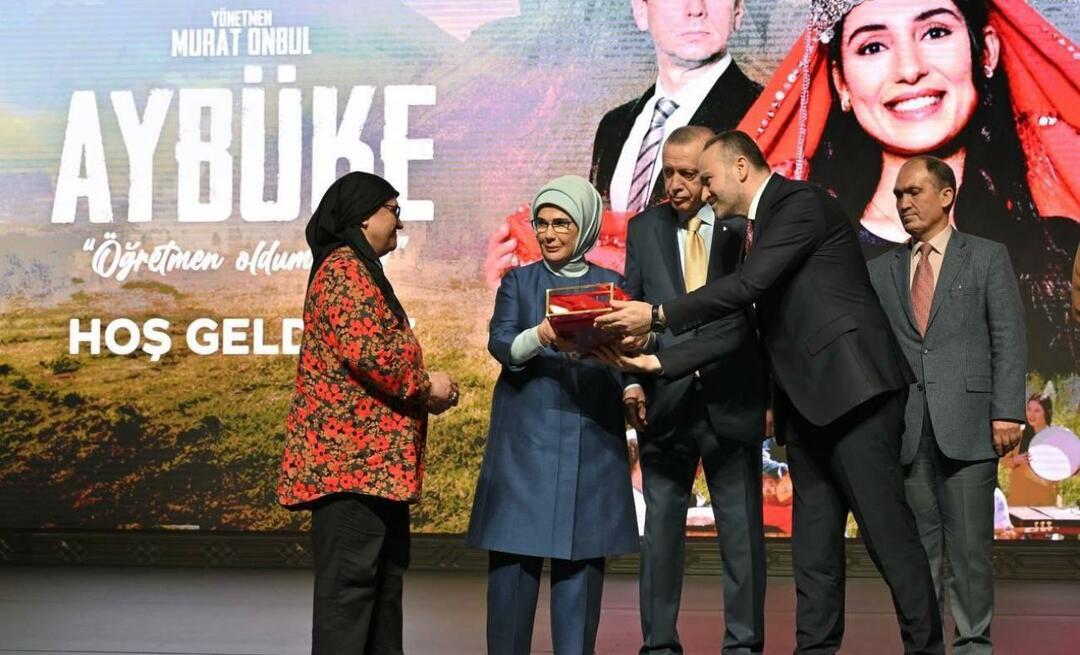 Премиерата на филма Aybüke I Became a Teacher се състоя с участието на президента Ердоган!