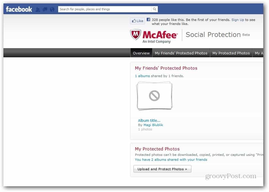 McAffee защитава вашите снимки във Facebook