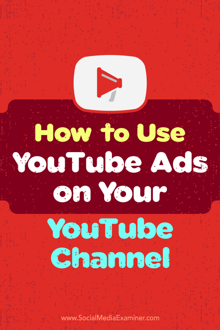 Как да използваме реклами в YouTube на вашия канал в YouTube: Проверка на социалните медии