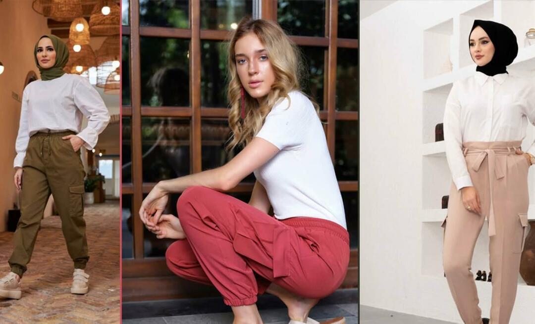 Карго модели панталони, които ще отбележат есента на 2022! Как да комбинирате карго панталони?