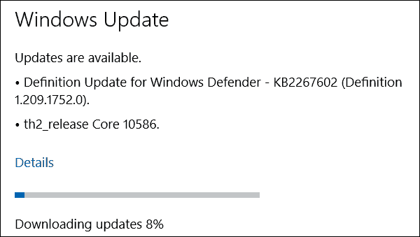 Windows 10 PC Preview Build 10586 Сега на разположение