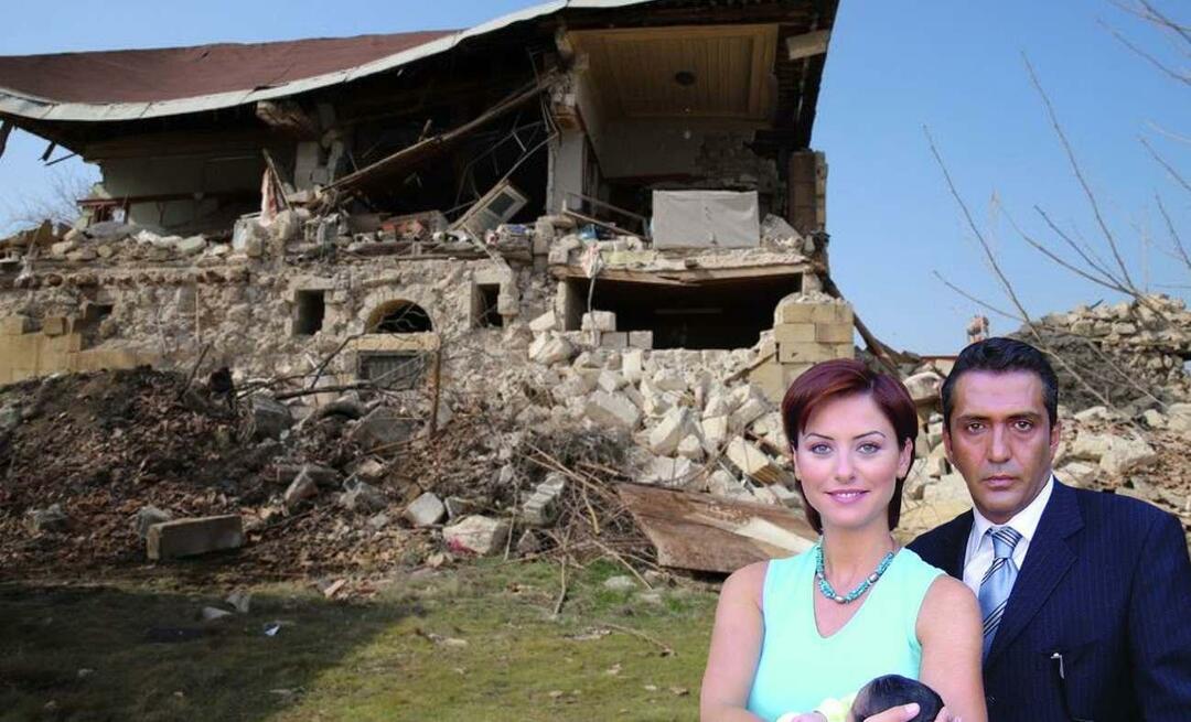 Сериалът "Зерда" беше заснет! Имението Hurşit Ağa е разрушено при земетресението