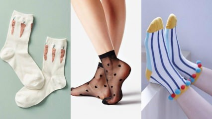 Как да носите шарени чорапи? Тенденция с шарени чорапи на сезона