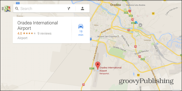 Google Maps запазва карти