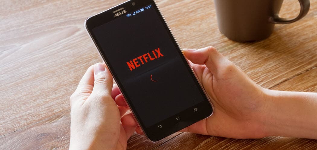 Как да изтриете историята на Netflix